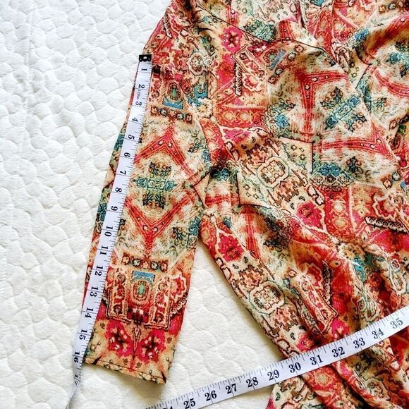 Show Me Your Mumu downtown tunic top button down S kimono - Picture 6 of 14